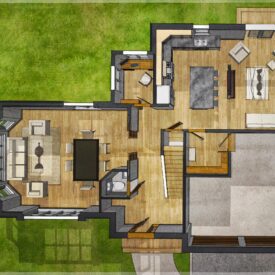 3D Floor-plan.artistic 3D Floor-plan.artistic